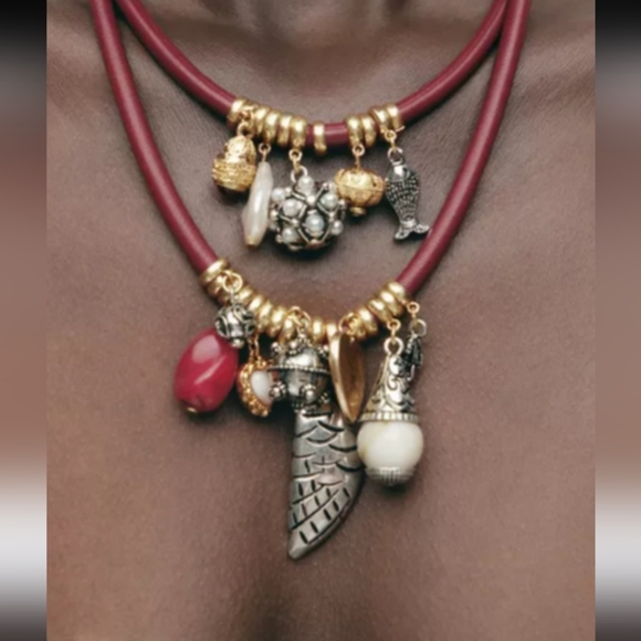 Zara Pack Of 2 Charm Necklace - Picture 4 of 4